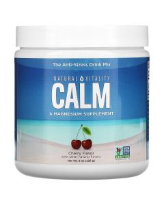 Антистресовий напій, смак вишні, CALM, Cherry, Natural Vitality, 226 гр