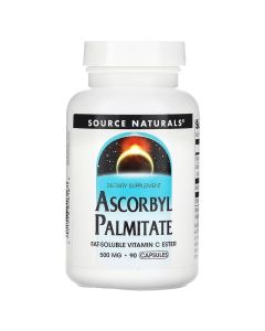 Аскорбіл Пальмітат, 500 мг, Ascorbyl Palmitate, Source Naturals, 90 капсул