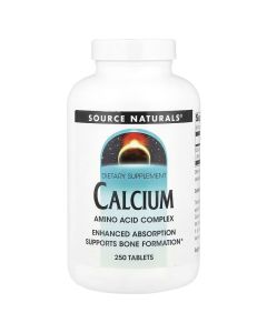 Кальцій, 200 мг, Calcium, Source Naturals, 250 таблеток