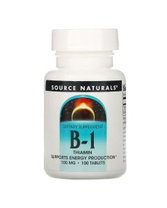 Вітамін В1 100мг, Source Naturals, 100 таблеток