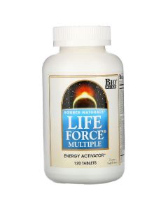 Мультикомплекс для Поддержания Энергии, Life Force, Source Naturals, 120 таблеток
