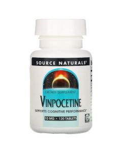 Винпоцетин 10мг, Source Naturals, 120 таблеток