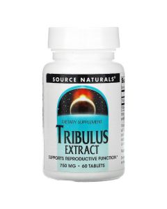 Экстракт Трибулуса, 750 мг, Source Naturals, 60 таблеток