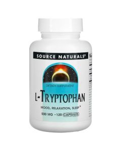 L-Триптофан 500мг, Source Naturals, 120 капсул