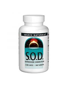 СОД Ферменти 235 мг, SOD, Source Naturals, 180 таблеток