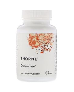 Кверцетин с Бромелайном, Quercetin Complex, Thorne, 60 капсул