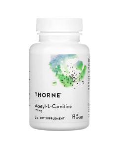 Ацетил-L-карнітин, Acetyl-L-Carnitine, Thorne, 60 капсул