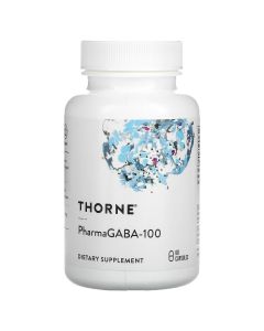 GABA (Гамма-аміномасляна кислота) 100 мг, Pharma GABA-100, Thorne, 60 капсул