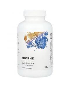 Мультивитамины для мужчин 50+, Men's Multi 50+, Thorne, 180 капсул
