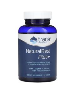 Спокойный сон и восстановление, NaturalRest Plus+, Trace, 60 таблеток