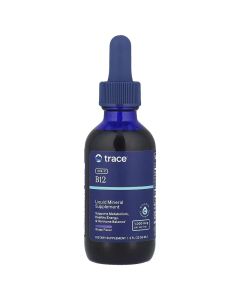 Вітамін B12 іонний у краплях, 1000 мкг, смак винограду, Ionic B12, Trace, 59 мл