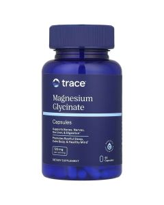 Гліцинат магнію, 120 мг, Magnesium Glycinate, Trace, 90 капсул