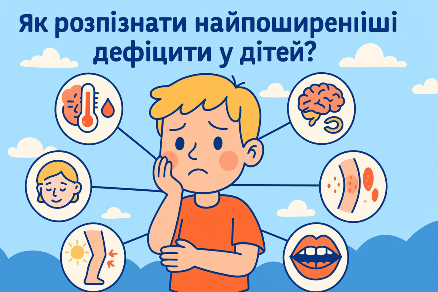 Как распознать самые распространённые дефициты у детей?