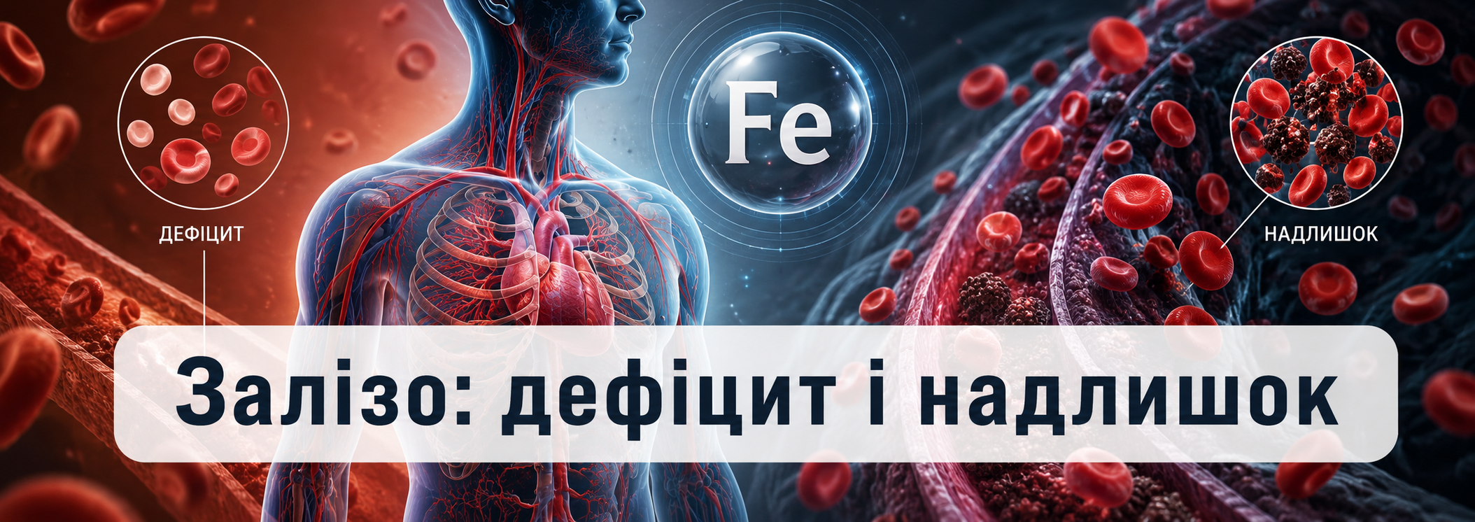 Железо: дефицит и избыток